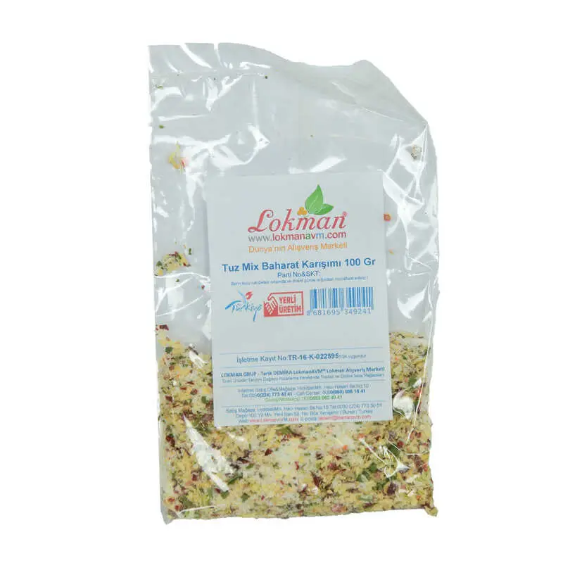 Tuz Mix Baharat Karışımı 100 Gr Paket 3