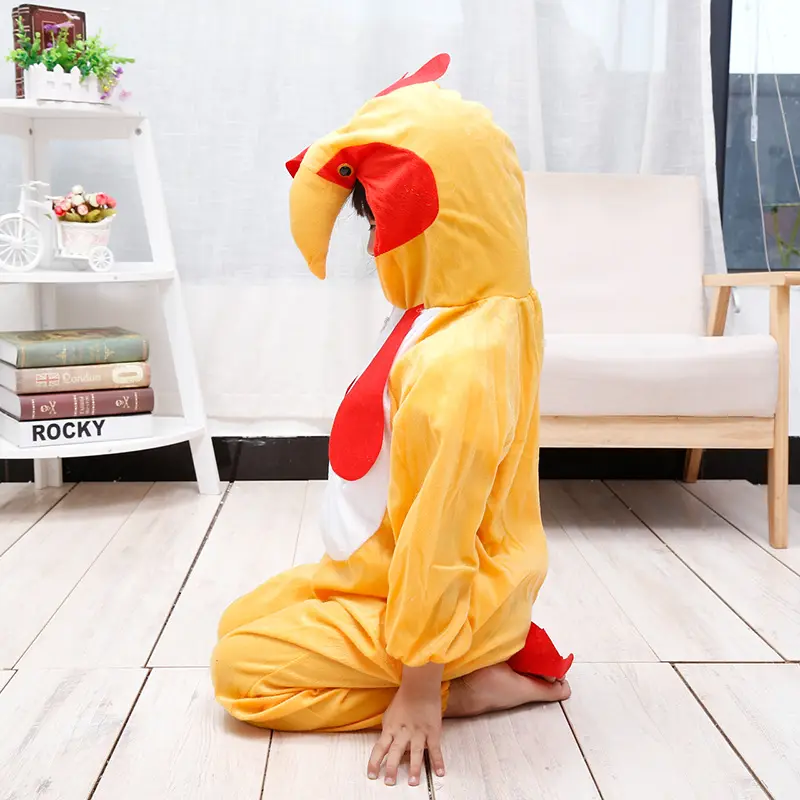 Çuk Horoz Kostümü - Tuk Kostümü 2-3 Yaş 80 cm 2