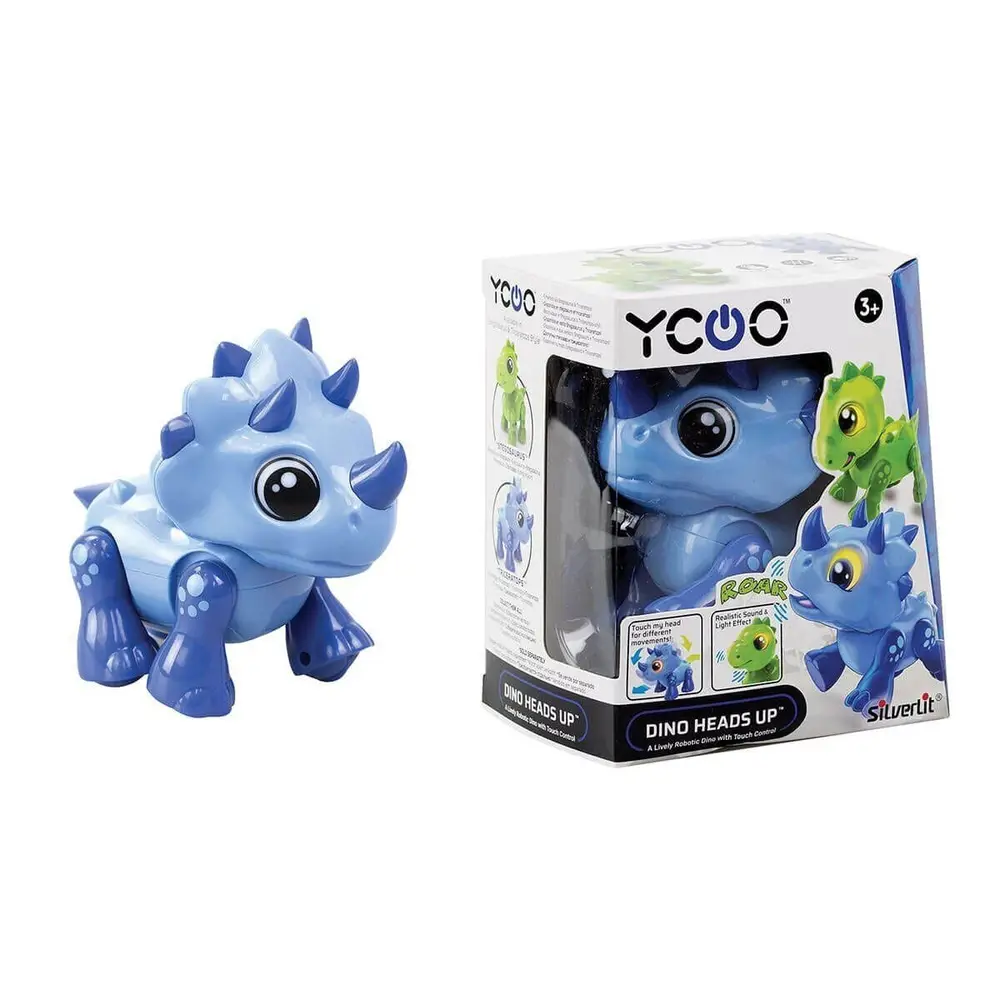 SIL 88592 Silverlit Sesli ve Işıklı Elektronik Robot Dino Heads Up -Necot 2