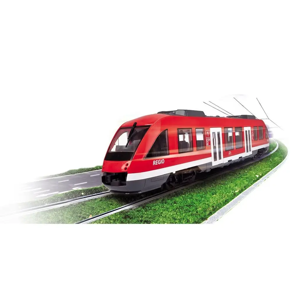203748002 Dickie City Train

free wheel interior opening doors and roof 1 43 5