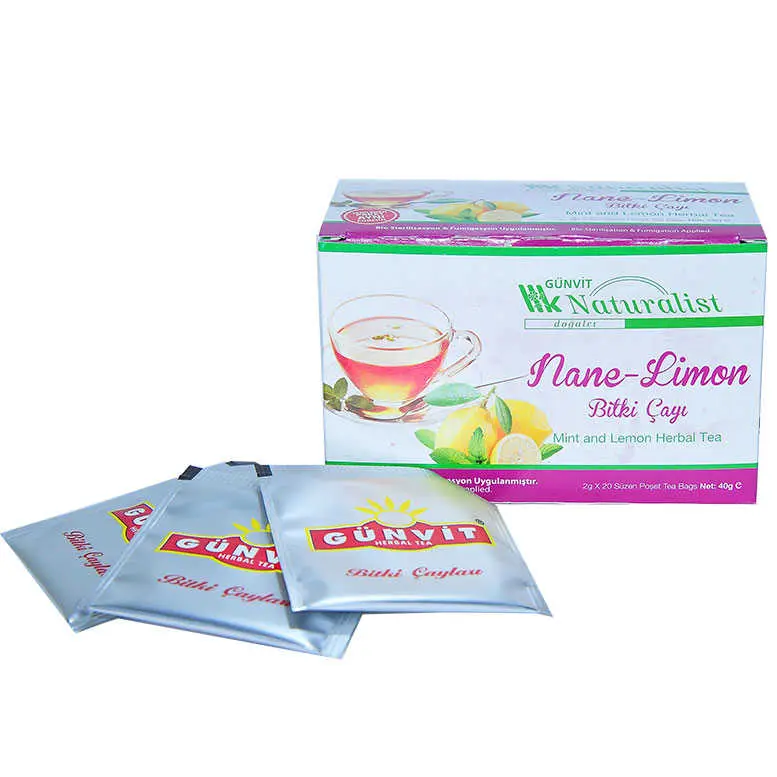 Nane Limon Bitki Çayı 20 Süzen Poşet 5
