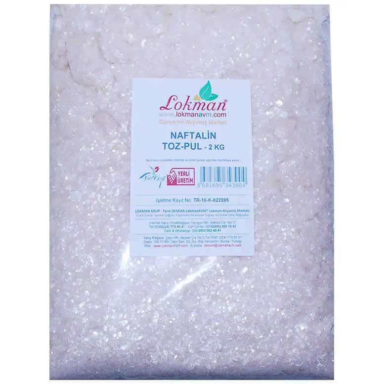 Naftalin Toz Pul 2000 Gr Paket 3