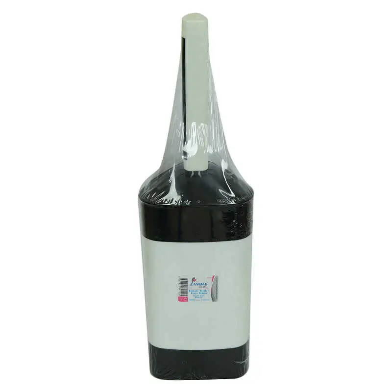 Plastik Elegant Muhafazalı Tuvalet Klozet Fırça Takımı Karışık Renk ZP-150 3