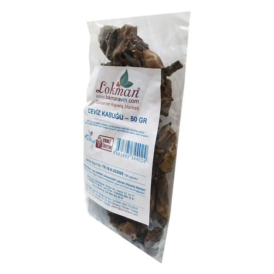 Ceviz Kabuğu Doğal 50 Gr Paket 4