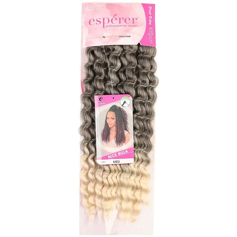 Nice Bulk Afro Su Daası  / Kahve / Platin Ombreli 2