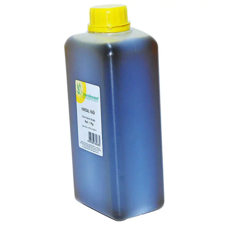 Hardal Yağı Pet Bidon 1000 Gr 4
