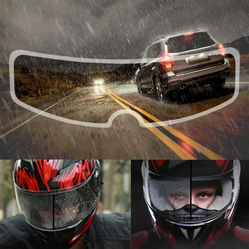 Kask Yağmur Kaydırıcı - Anti-sis Hidrofobik Film 2