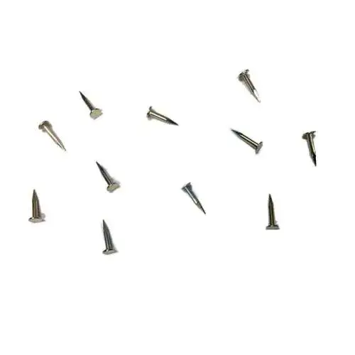 Klips, Menteşe, Ayağı Çivisi 7mm Çelik - Nikel 100gr