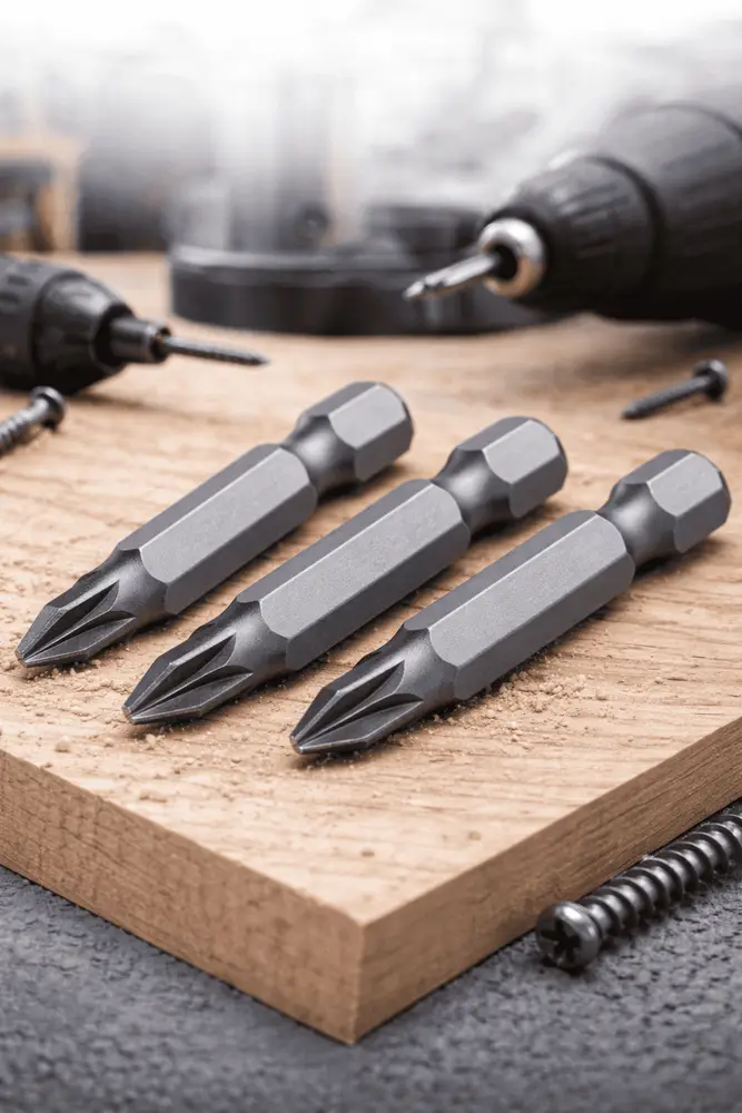 3 Adet 50 mm Yıldız Uçlu Tornavida Bits 2