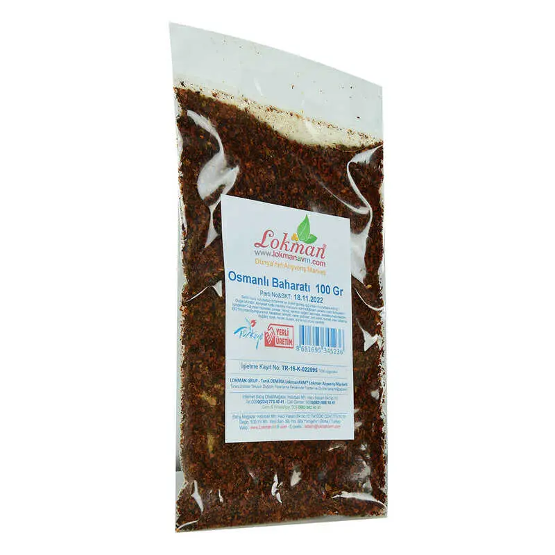 Osmanlı Baharatı Karışımı 100 Gr Paket 4