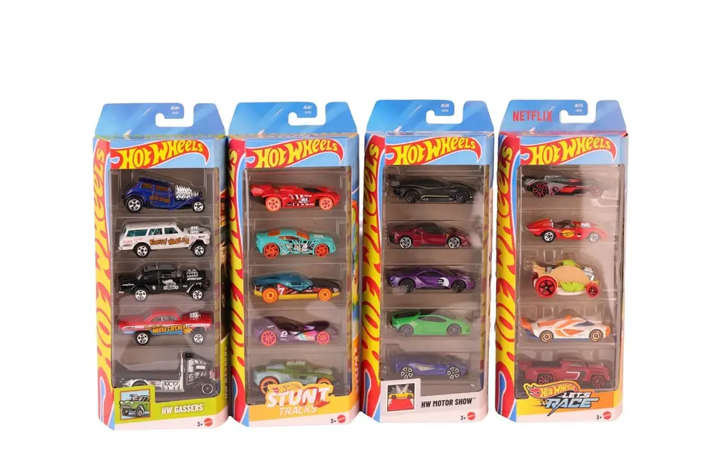 1806 Hot Wheels Beşli Araba Seti 2