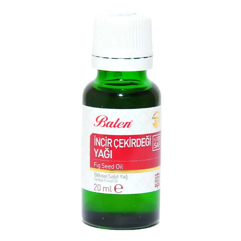 İncir Çekirdeği Yağı Soğuk Pres 20 ML Cam Şişe 5