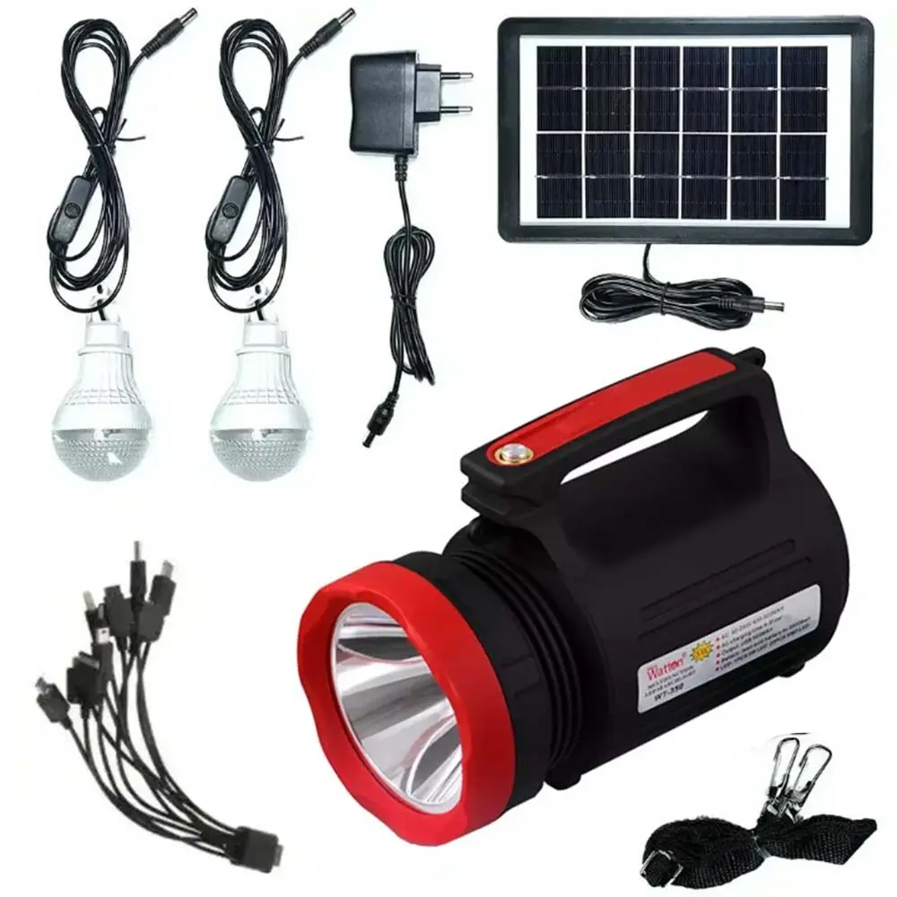 Solar Güneş Enerjili Fener Işıldak Led Ampül Wt-315 2