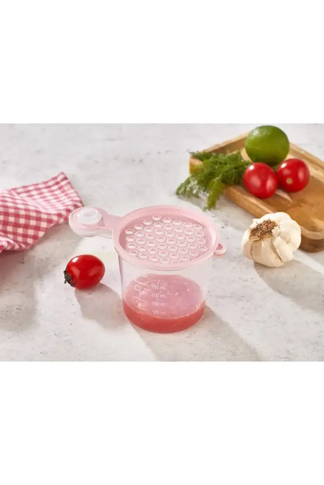 5 in 1 Süzgeç - Huni - Limon Sıkacağı - Yumurta Akı Ayırıcı Hazneli Mutfak Aparatı 4