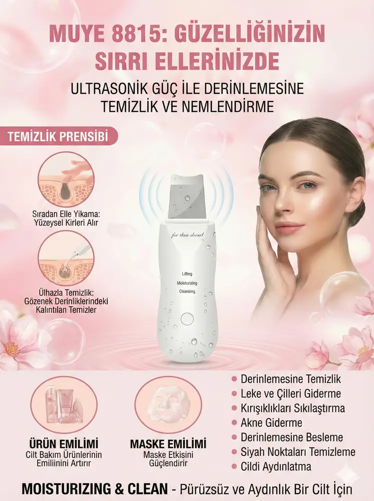 Ultrasonik Spatula Yüz Siyah Nokta Temizleme 4