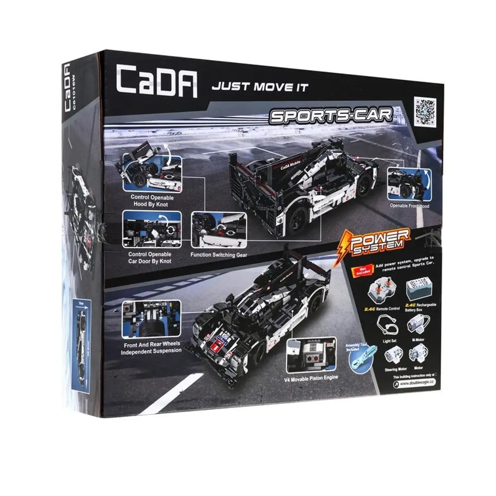 C51307W Cada GT Sport Araba Blok Seti 427 Parça -Vagon life 5