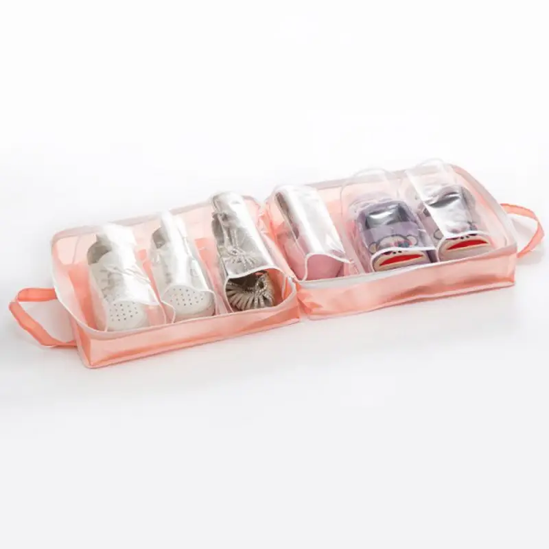 Shoe Tote Ayakkabı SAKLAMA ve TAŞIMA Çantası (Pembe) 3