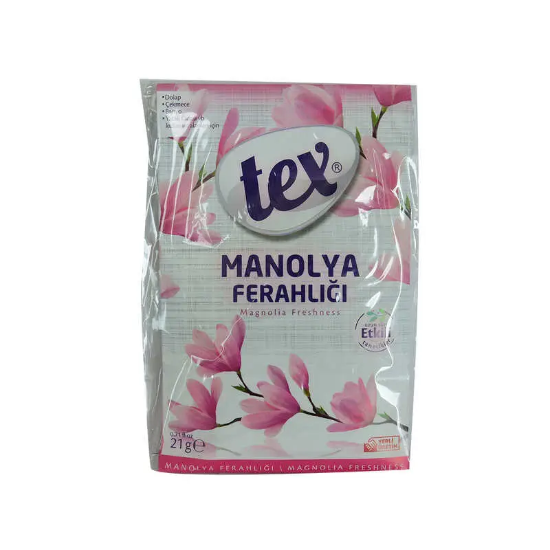 Dolap Çekmece Banyo Oda Kokusu Manolya Ferahlığı Askılı 21 Gr 1 Paket 3