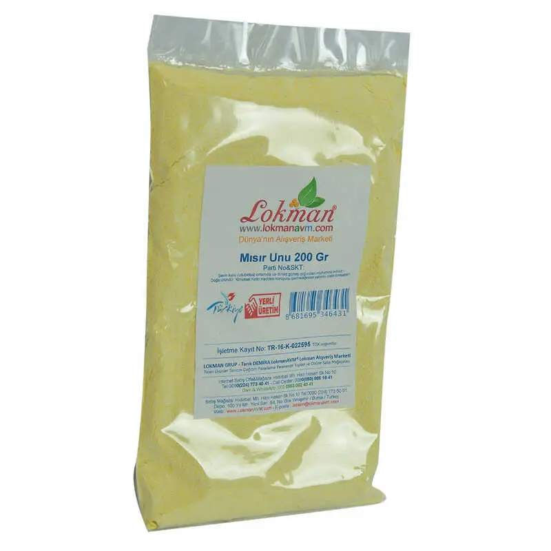 Mısır Unu 200 Gr Paket 4