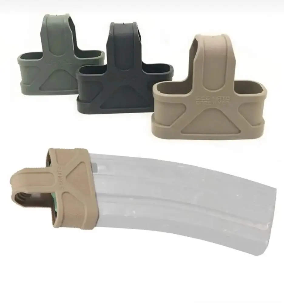 Taktik M4/M16 Hızlı Şarjör Çekme Kauçuk Kılıf 5.56 Mag 5