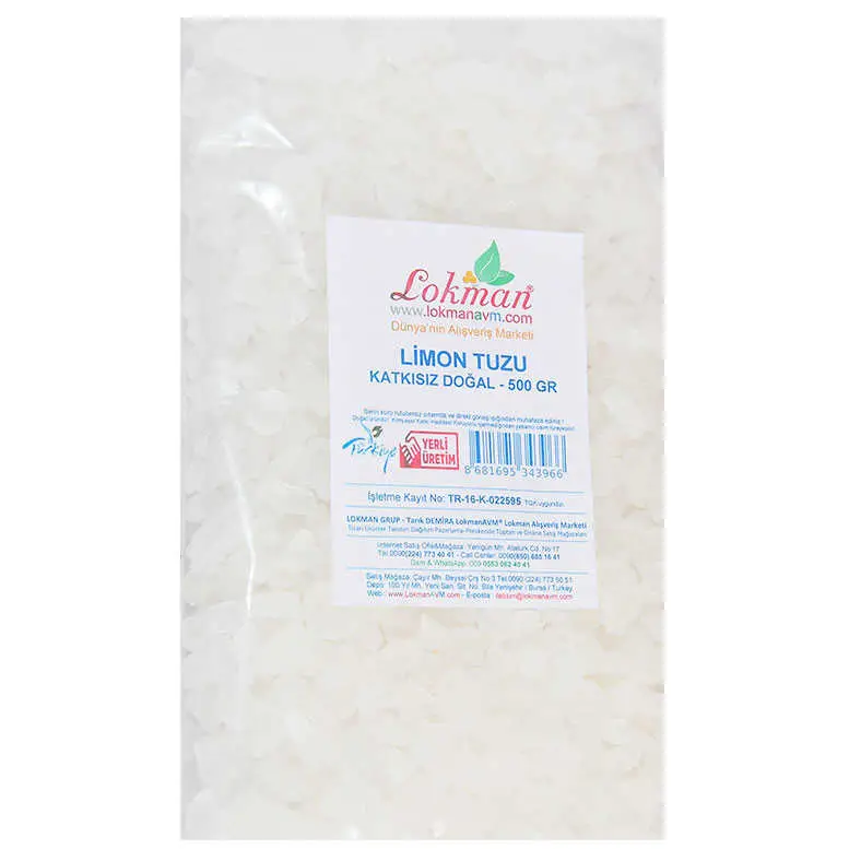Limon Tuzu Granül Çakıl 500 Gr Paket 3