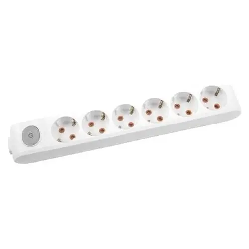 Multi-Let Altılı Priz Anahtarlı Topraklı