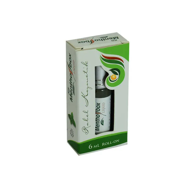 Masaj Yağı Likit Roll On Nane Limon sel Yağlar Karışımlı 6 ML 3