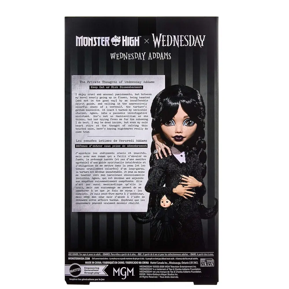 JNJ91 High Wednesday Addams Bebek 6