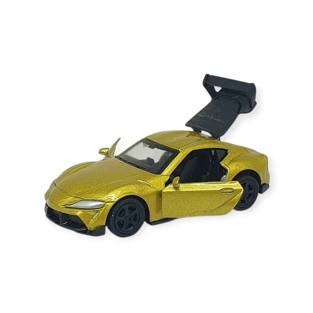 Çek Bırak Metal Küçük Arabalar 8 cm - 6411A-13 - Altın - 1 ADET 5