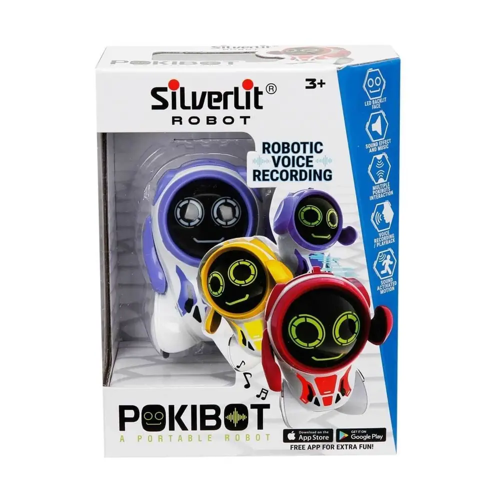 SIL/88042 Silverlit Yapay Zekalı Pokibot Robot 3