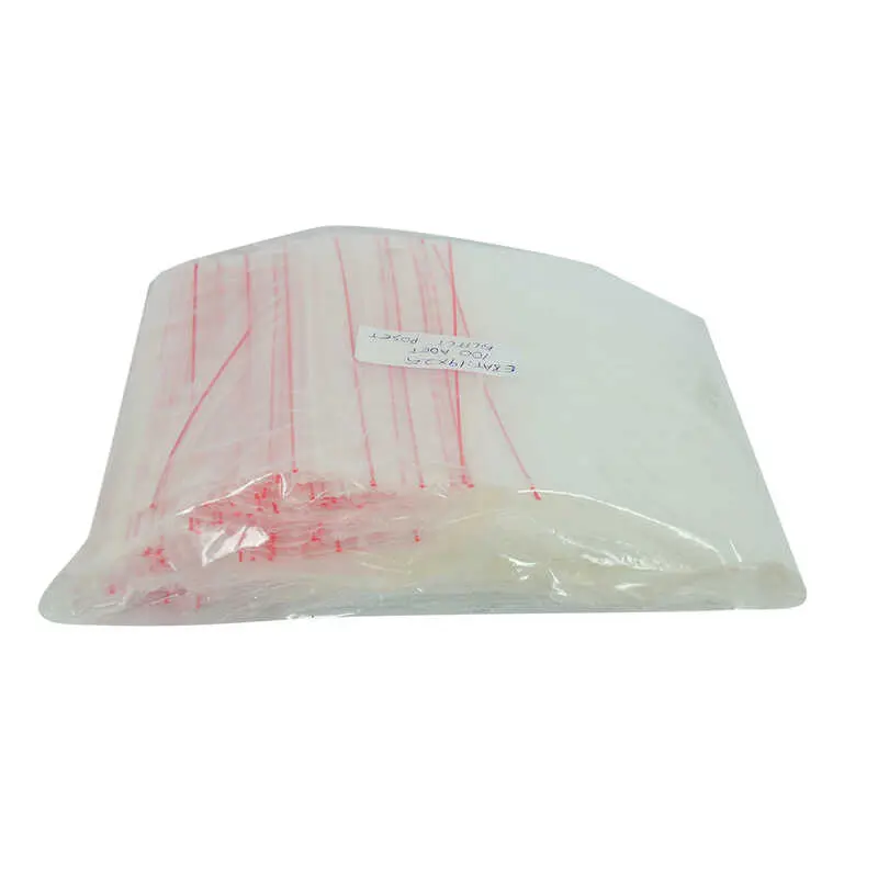 Kilitli Naylon Torba Poşet 19X25 Cm Şeffaf 100 Adet 1 Paket 4