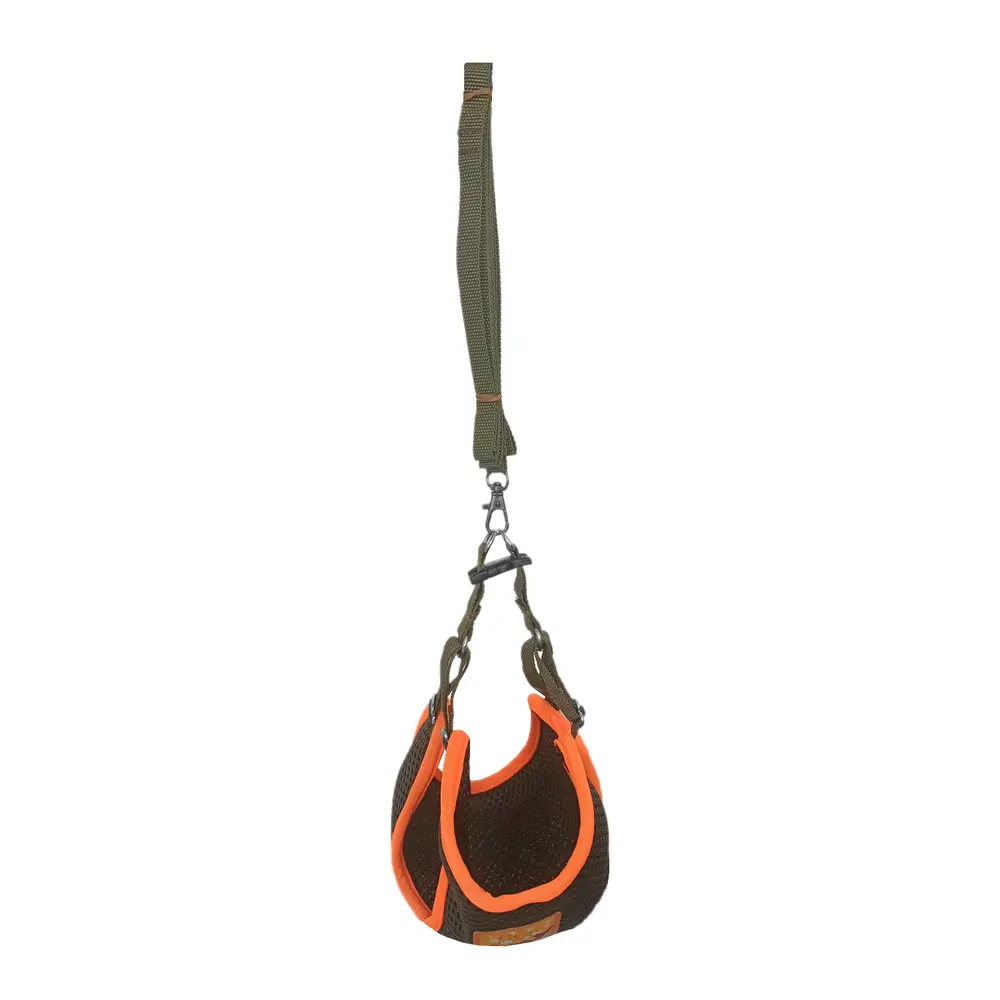 Kedi Köpek Halı Göğüs Tasma Seti Small 32-40 cm + 130 cm Haki Tcu 4