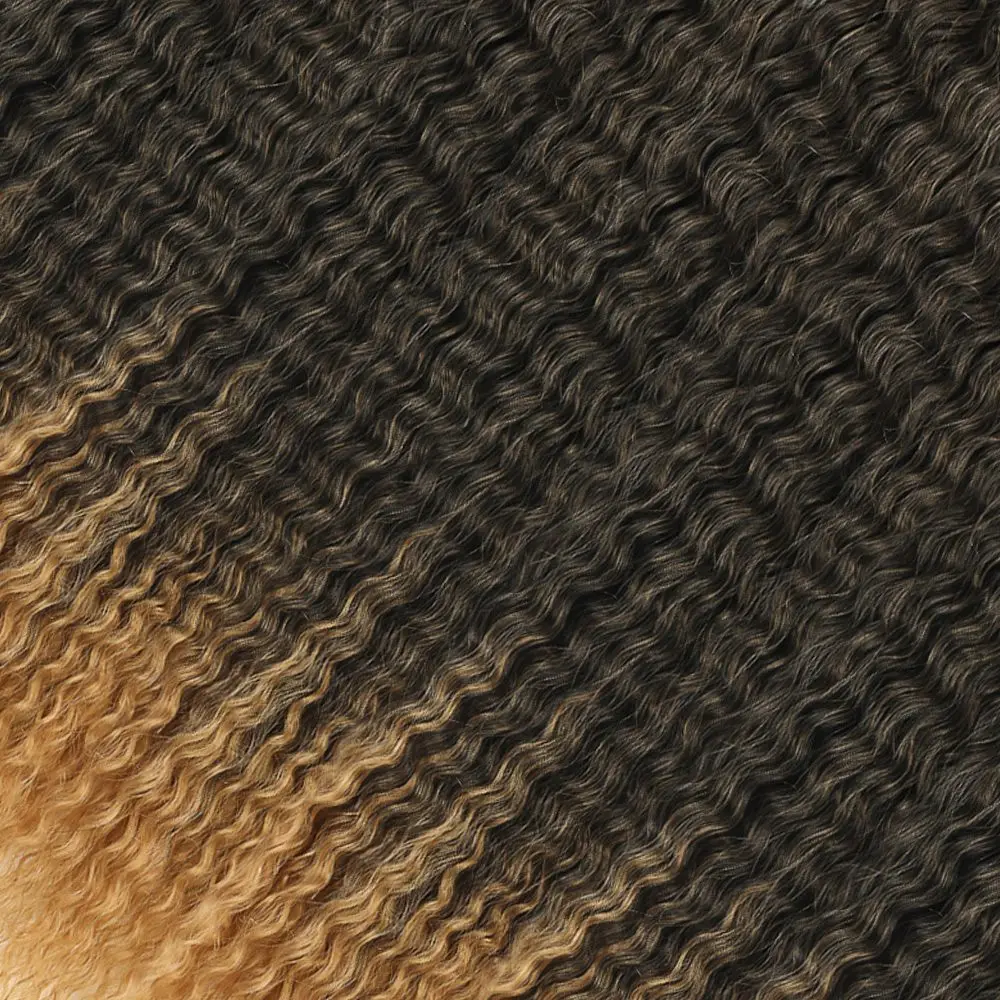 Brazilian Afro Daası / Siyah / Karamel Ombreli 2