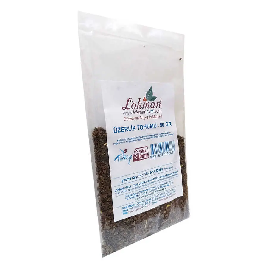 Üzerlik u Tane Doğal 50 Gr Paket 5