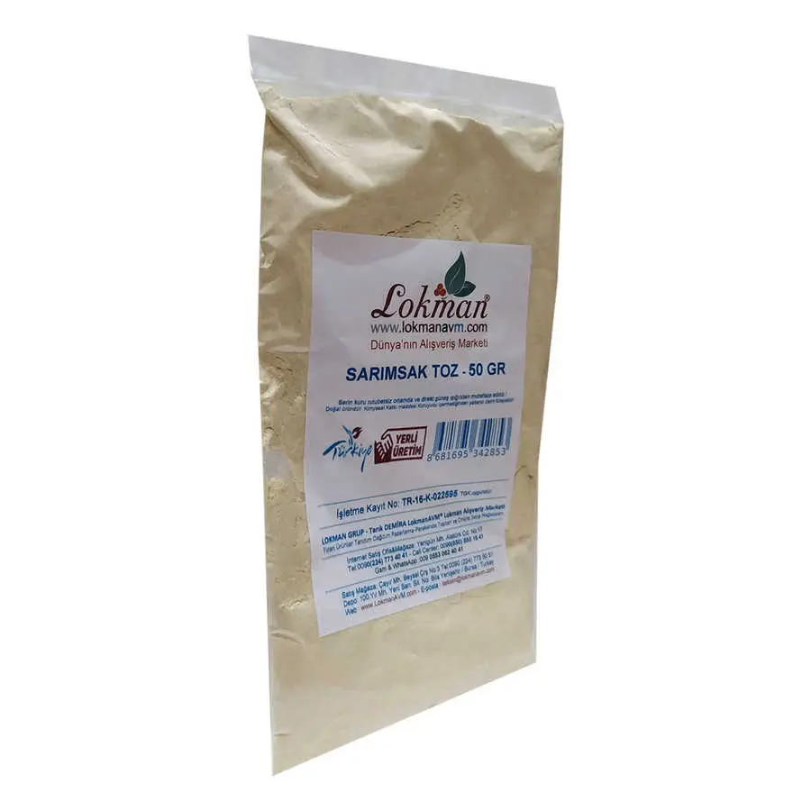 Sarımsak Toz 50 Gr Paket 5