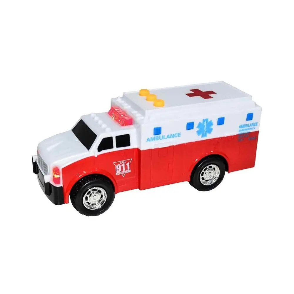 7191 SUN-JND-CLM-OYUN SET KURTARMA ARAÇLARI POLİS AMBULANS İTFAİYE SES IŞIK 4