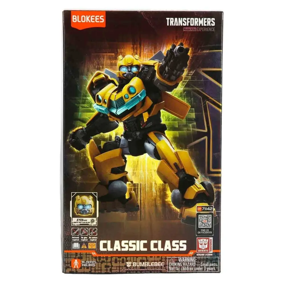 71142 SUN-BLO-FİGÜR TRANSFORMERS CLASSIC CLASS 02 BUMBLEBEE TRNS 4