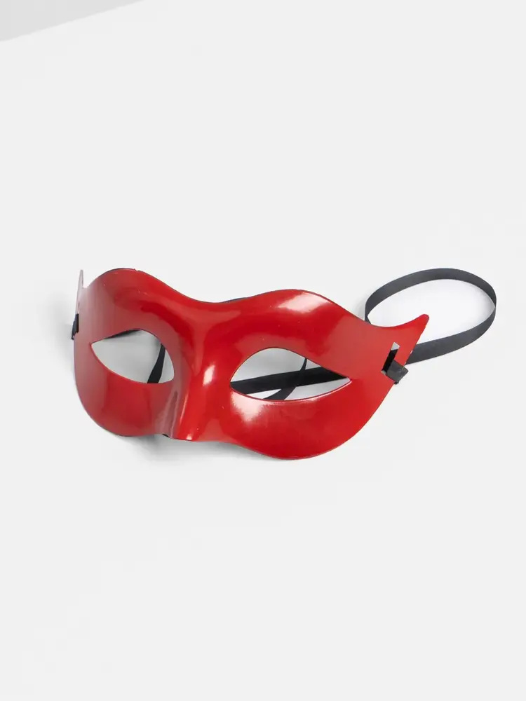 Kırmızı Renk Masquerade Kostüm Partisi Venedik B Maskesi 4