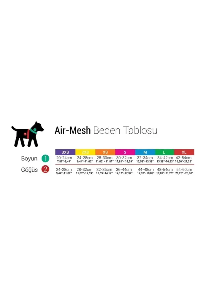 Köpek Göğüs Tasması 3XSmall 24-28 cm Brown 4