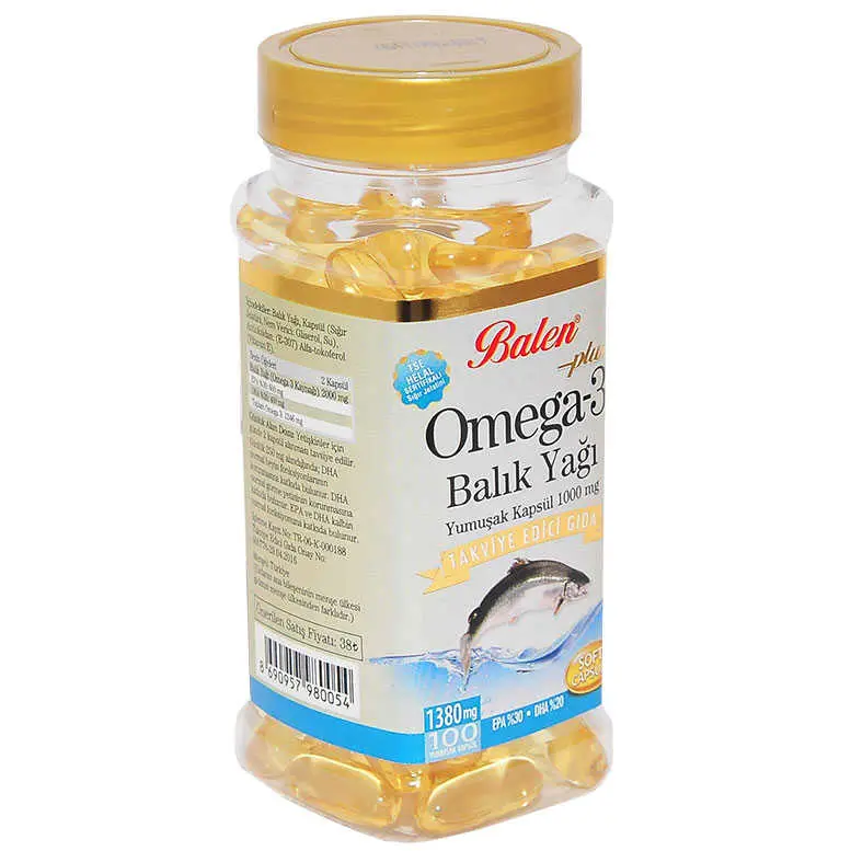 Omega 3 Plus+ Balık Yağı Yumuşak 100 3