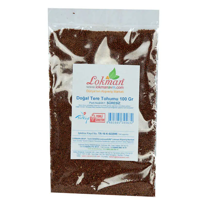 Doğal Tere u 100 Gr Paket 3
