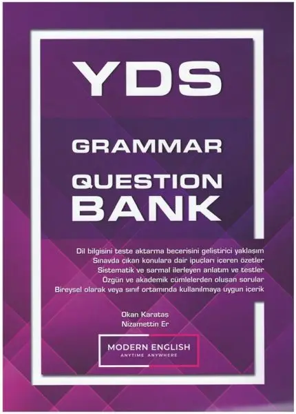 YDS Grammar Question Bank