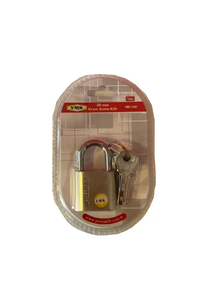 Y Krom Asma Kilit 30MM