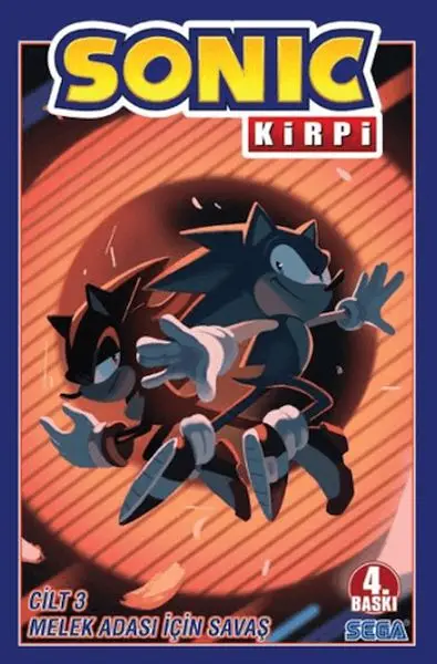 Kirpi Sonic Cilt 3 - Melek Adası İçin Saş
