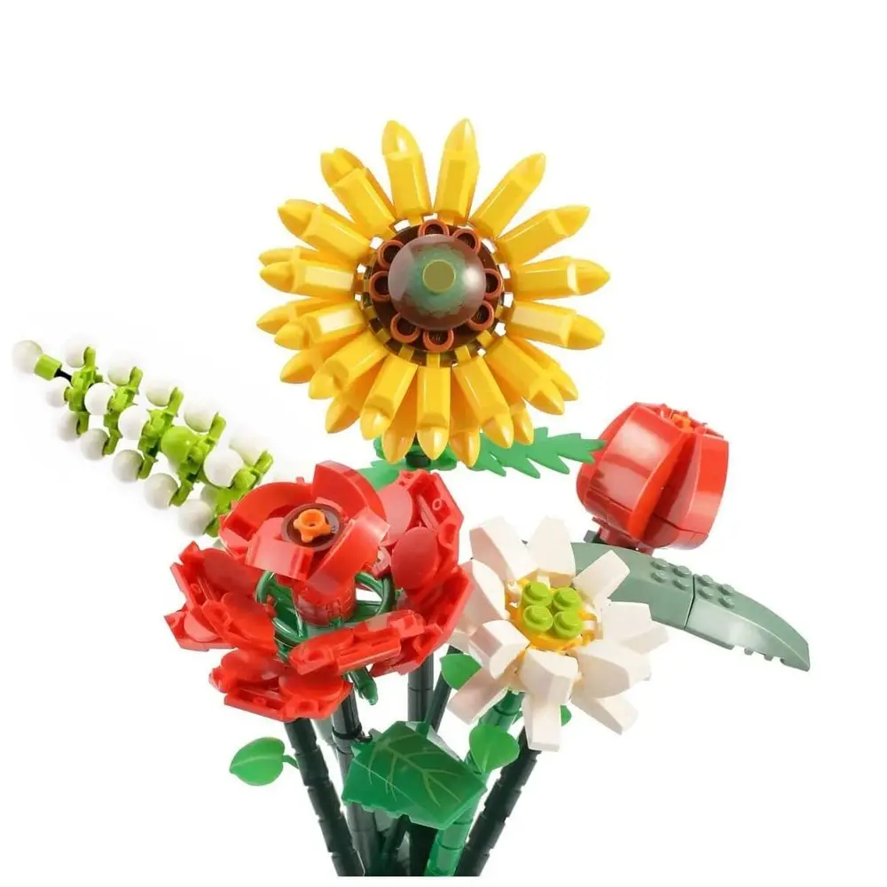 LZ1659 LOZ Eternal Flowers Serisi - ''Her Zaman Güneşe Doğru'' 568 Parça Yapım Seti 2