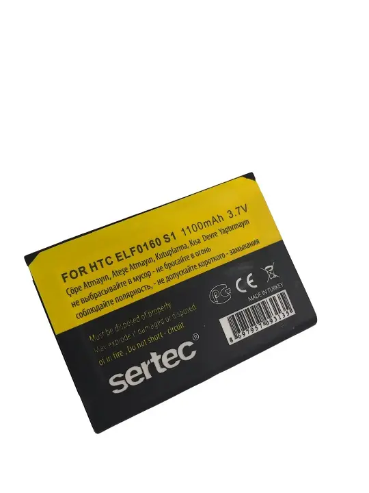 SERTEC - HTC S1 Touch Elf 100 / ELF0160 Uyumlu Bat