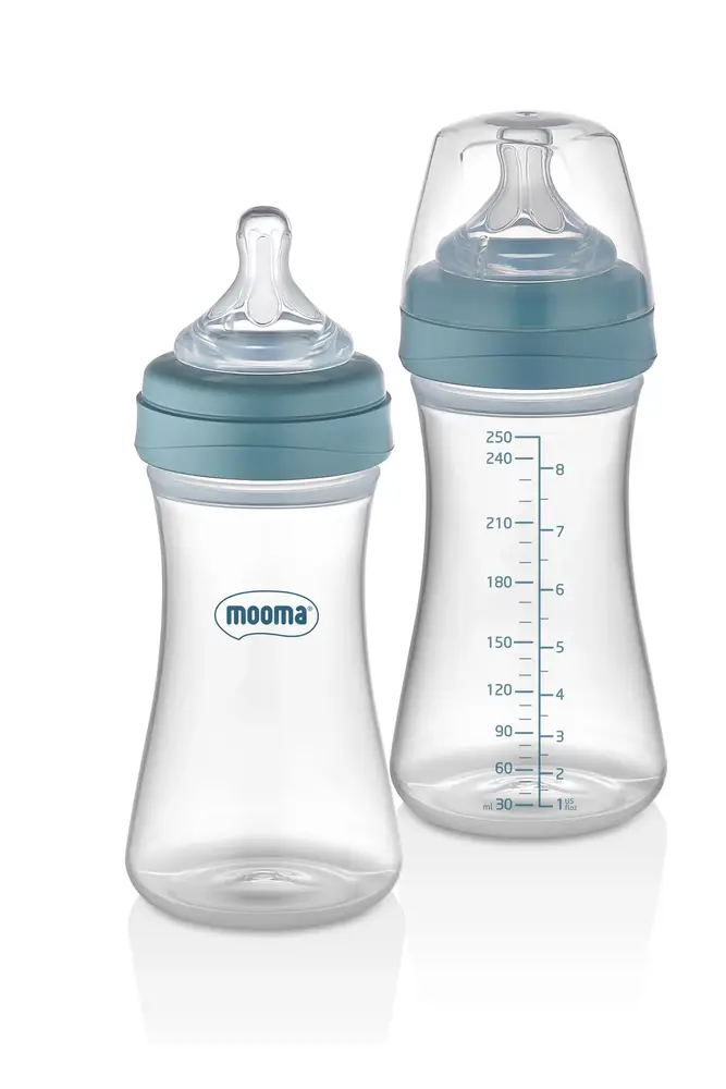 Biberon Anti Kolik Biberon 250 ml Kapaklı Biberon 0 - 6 Ay (Yaş Akış) 3