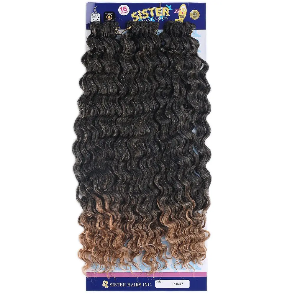 Afro Daası  / Siyah Karamel Ombreli T1B/27