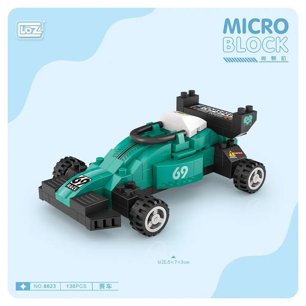 LZ8623 LOZ Araba Blok Seti Mini Poşet -Vagon life 3