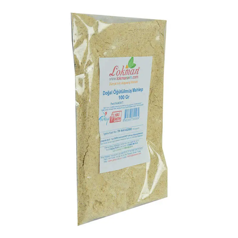 Mahlep Öğütülmüş Saf Doğal 100 Gr Paket 5